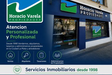 Oficina de Horacio Varela Propiedades en Diagonal 73, La Plata